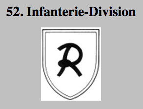 52ID badge division of the German Wehrmacht